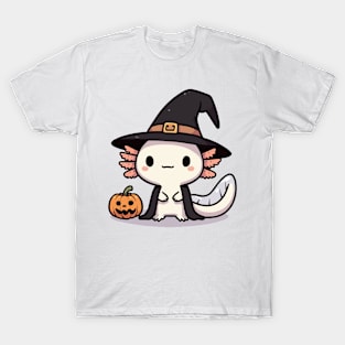 cute wizard axolotl T-Shirt